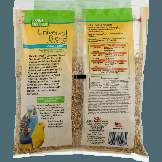 Universal Blend Premium Small Birds Seed, 3 Lbs