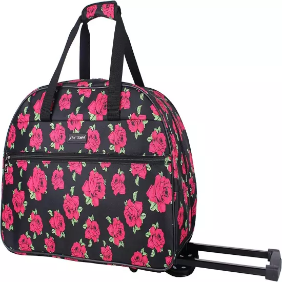 Betsey Johnson Unisex Carry-On Luggage Collection 2 - Roller Duffle Bag