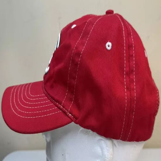 Cleveland Golf Strapback Hat Cap Red/White Logo One Size