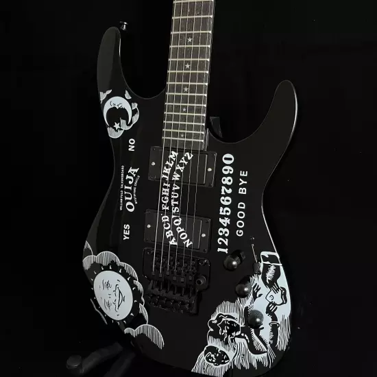 Kirk Hammett Ouija Black Signature Electric Guitar with EMG Pickups