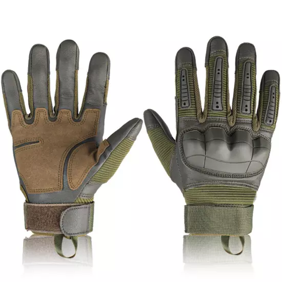 US Army Military Men's Tactical gloves Touch screen windproof full finger gloves