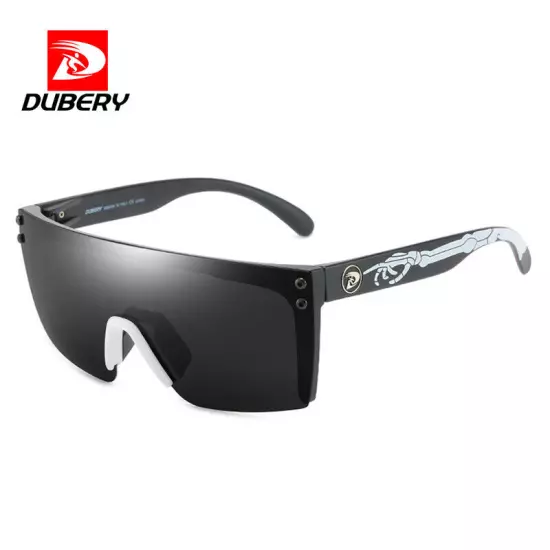 DUBERY Oversized Polarized Sunglasses Men Outdoor Travel Sun Glasses Lightweight