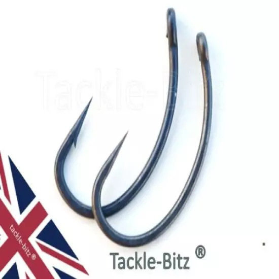 Carp Fishing Tackle Hooks Barbless Or Micro Barbed PTFE Coated made in Japan