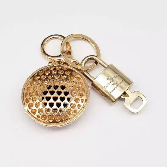 Authentic Louis Vuitton Lock & Key with unbranded Bagcharm, Keycharm, Keychain