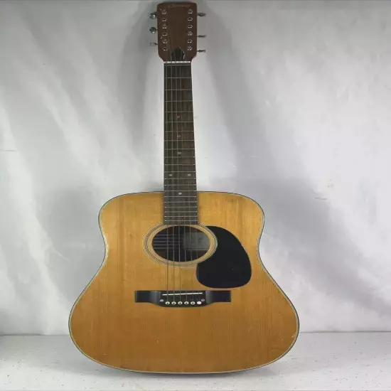 Vintage 1970's Acoustic Guitar Kasuga Model T-250 Made in Japan #221