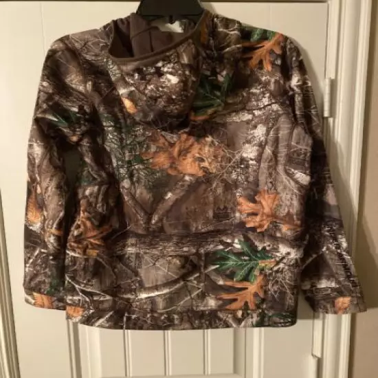 Under Armour Stealth Early Season Realtree Edge Camo Hoodie full zip 1299247 Sm