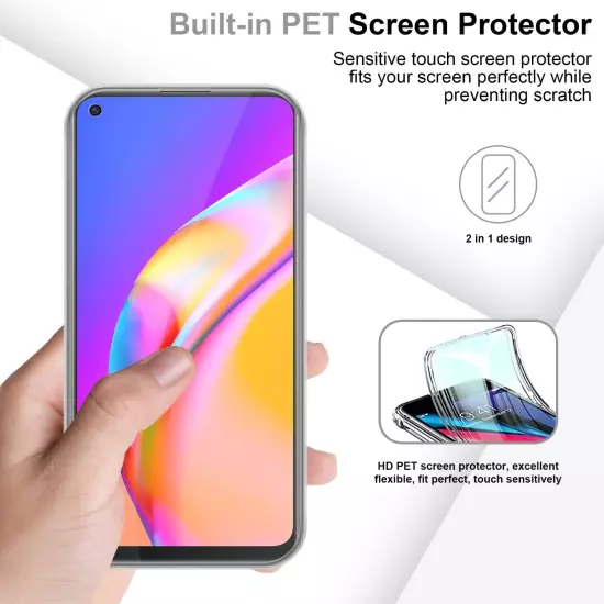 Case for Oppo A94 5G Full Phone Cover Protection TPU Silicone