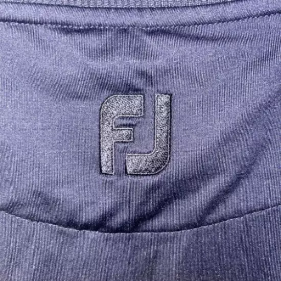 FOOTJOY FJ Navy 1/4 Zip Golf Vest Size L