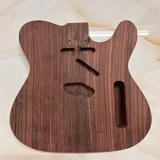 UNFINISHED INDIAN ROSEWOOD BODY TELECASTER GUITAR SAME ITEM