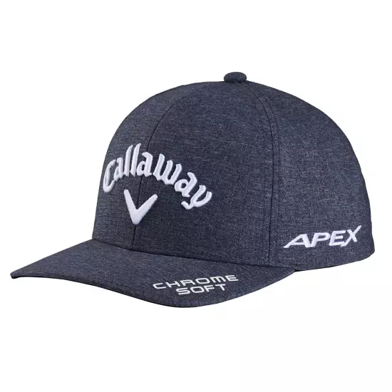 Callaway Golf Performance Pro Tour Adjustable Hat, Black Heather