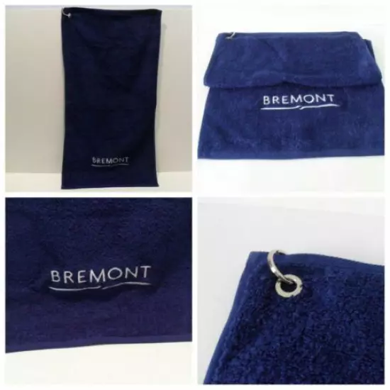 BREMONT Watch Golf Towel EXTREMELY RARE - LARGE 14" x 26" - Brand New!