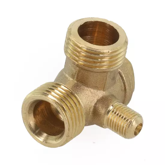 Reliable Copper Check Valve for Air Compressor Easy Installation 20x20x10mm