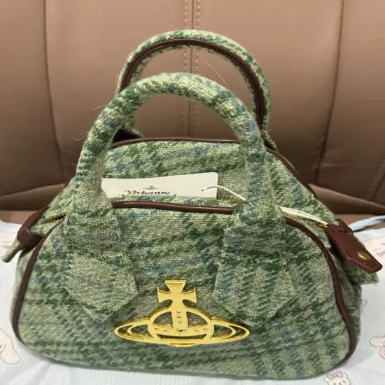 Vivienne Westwood Yasmin Harris Tweed Collaboration Greenish from japan