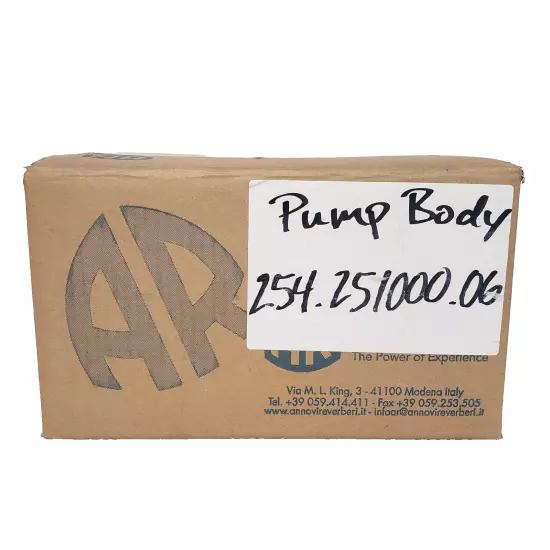 Annovi Reverberi 27976 High Pressure Pump Body - Champion Part # 254.251000.06