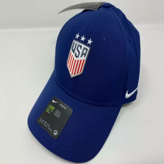 NEW! NIKE Unisex Adult USA Legacy91 DRI-FIT Soccer Cap/Hat-Navy BV6430-493