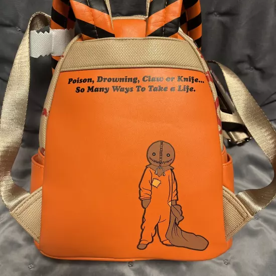 Loungefly Trick 'r Treat Sam Cosplay NYCC 2023 EXCLUSIVE Mini Backpack 