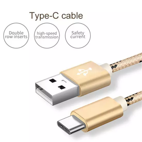 For Samsung A13 A23 A33 A53 USB-C 3.1 Type C Fast Data Charging Charger Cable