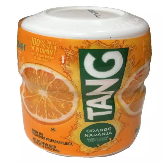 Tang Orange Drink Powder 20 oz Container