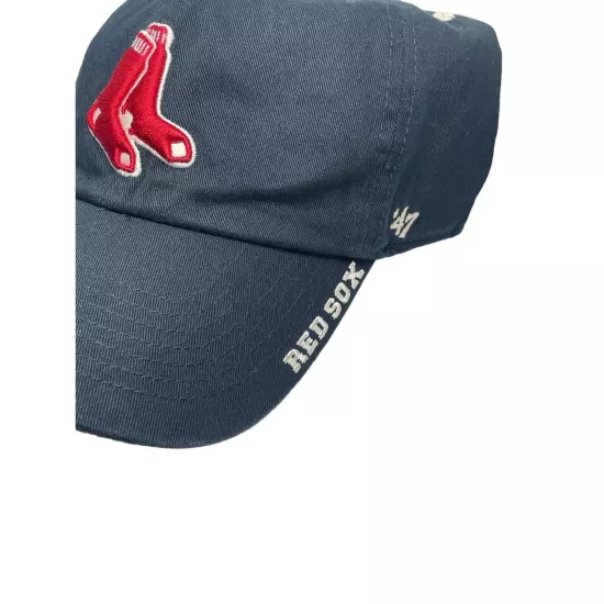 Boston Redsox Adjustable Hat 47 Brand Embroidered Logo Blue Cap Ballcap MLB NWT