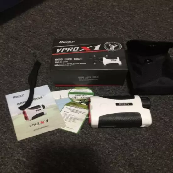 Bozily Golf Rangefinder, VPROX1 6x Magnification 1,000 yds