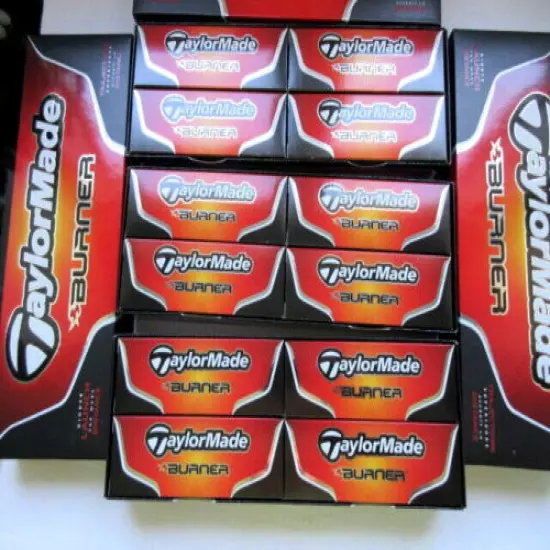 TaylorMade Burner Golf Balls 3 Dozen BRAND NEW Personalized FORD DEALER