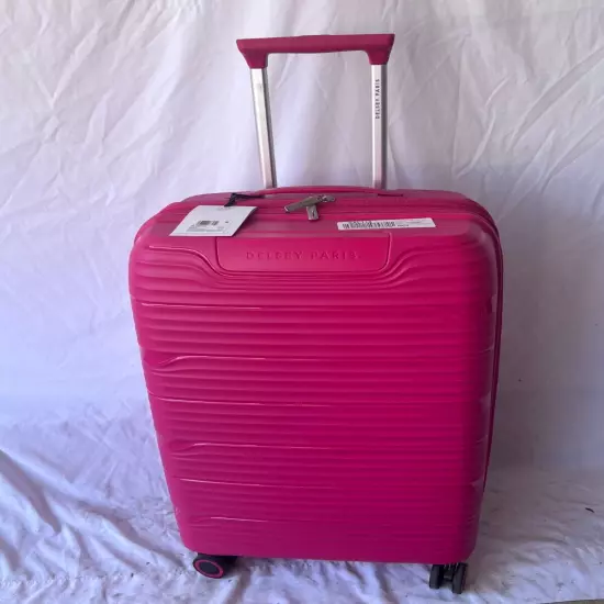 New DELSEY NEW Dune 25" Expandable Spinner Luggage Hardcase 25" Hot Pink