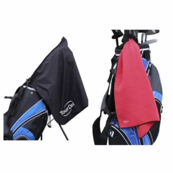 Masters TourDri Golf Towel, 2 in 1 Bag Hood and towel or Microfibre towel