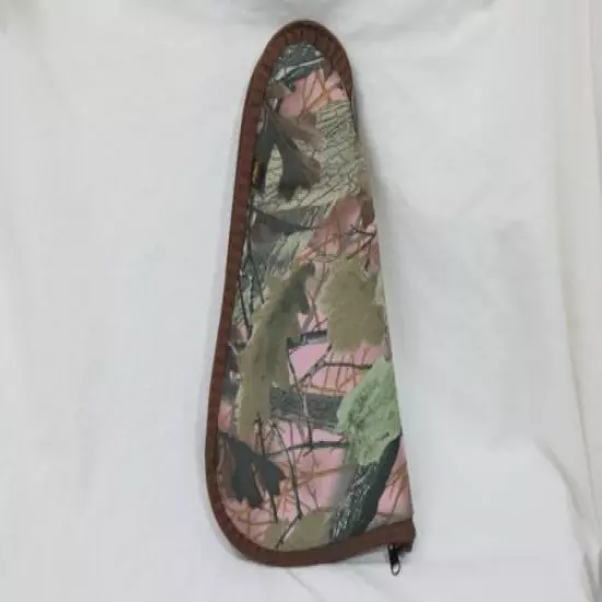 ALLEN Padded Gun Pistol Case - Pink Camo Oak Brush Green