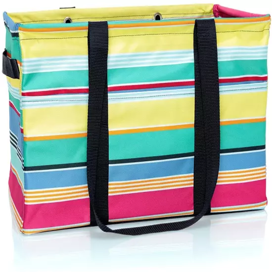 CR Deluxe Large Utility tote Beach Picnic Laundry Basket Storage Bag 31 Gift