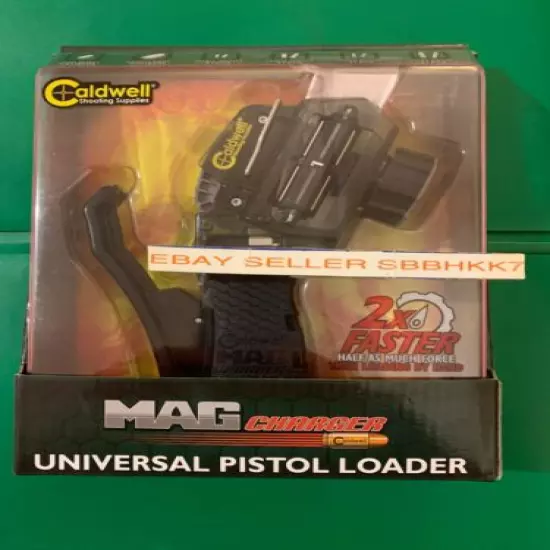 Caldwell Universal Pistol Mag Charger Speed Loader Black Brand New Free Shipping