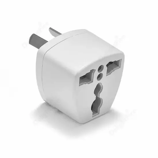 US UK EU Universal to AU Australia AC Power Adapter Plug Travel Converter