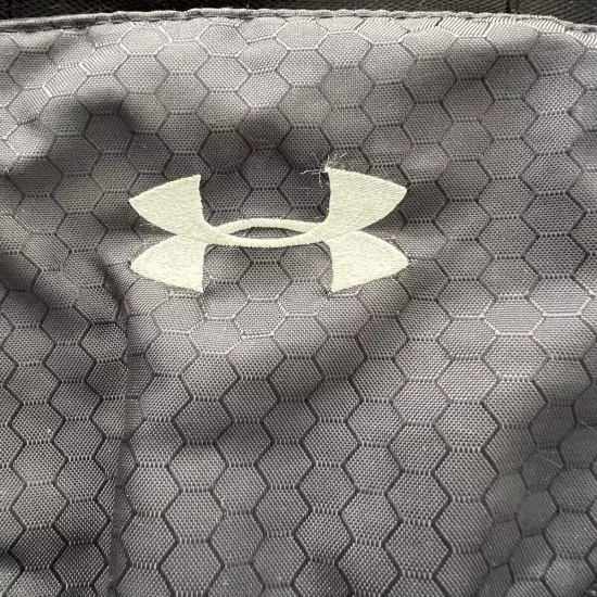 Under Armour Book Bag Backpack Black White Logo