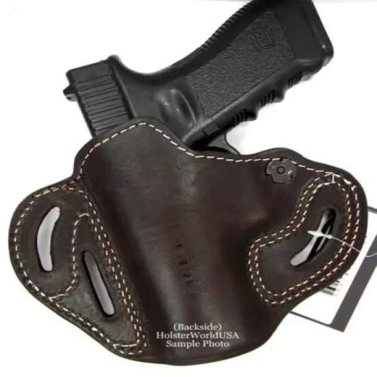 TAGUA Premium Brown Leather Open Top RH OWB Belt Holster BERETTA PX4 STORM 3"