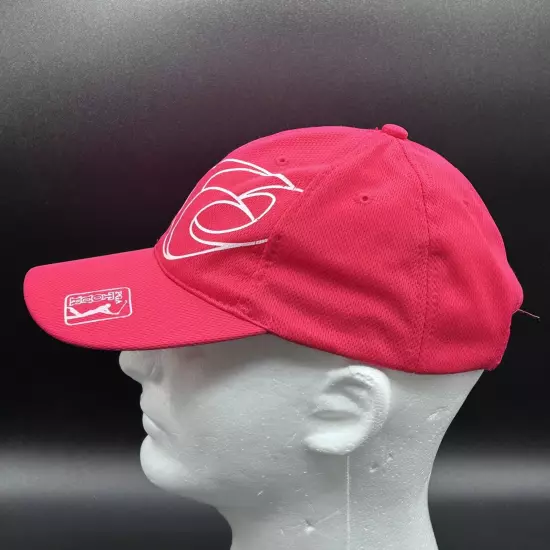 PGA Tour Back 9 Ladies Hat Pink Strapback Poly Adj. Golf EUC