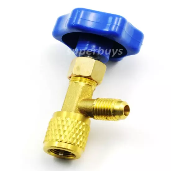 5/16" Female to 1/4" SAE Male Dispensing Valve Refrigerant Can Tap Bottle Opener