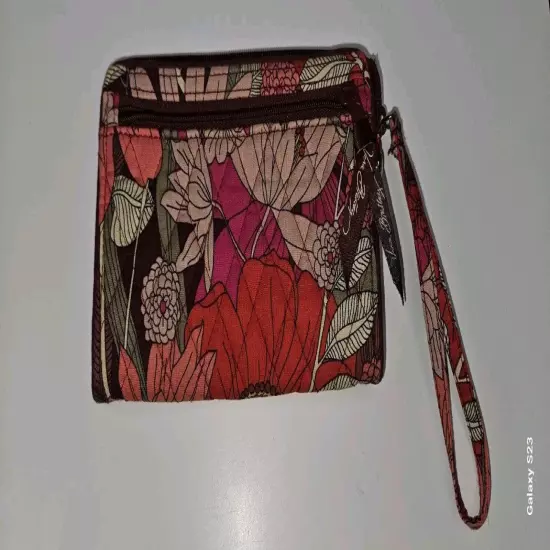 VERA BRADLEY WRISTLET BOHEMIAN BLOOMS WALLET