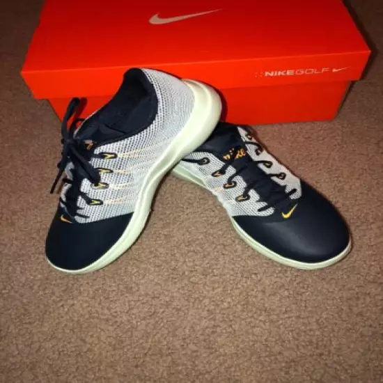 New Women's Nike Golf Lunar Empress 2 Golf Shoe 5.5 Armory Navy Igloo 819040-402