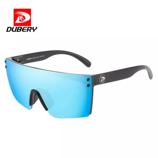 DUBERY Oversized Polarized Sunglasses Men Outdoor Travel Sun Glasses Lightweight