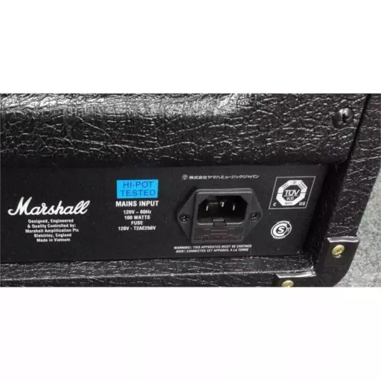 Marshall DSL20HR 2 Channel Tube Guitar Amplifier Head 20 Watts Black