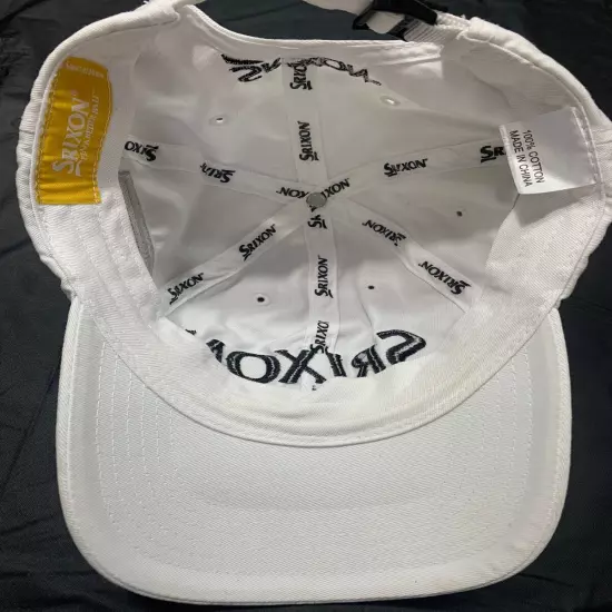 Srixon Golf Z-Star Stitch Tour Adjustable Hat Cap - White Unisex