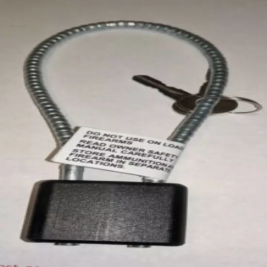 Gun Lock Firearm Gun Safety Cable Lock Brand New