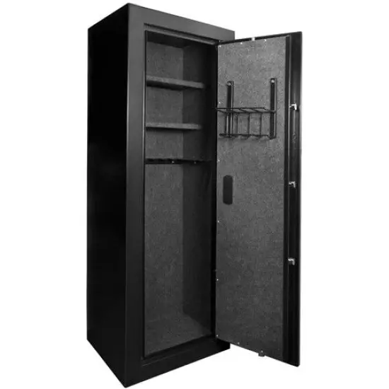 Barska Extra Large Biometric Rifle Safe w/ Fingerprint Lock & Keys, AX11780