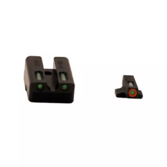 TruGlo TFX Novak Handgun Sight w/Black Retention Rings .260/.4 Orange TG13NV1PC