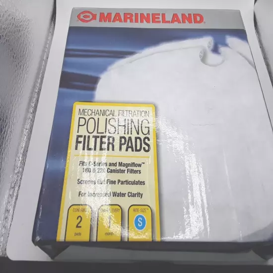 Marineland 160-220 Magniflow C-Series Polishing Pads Rite 2 Pak New Small