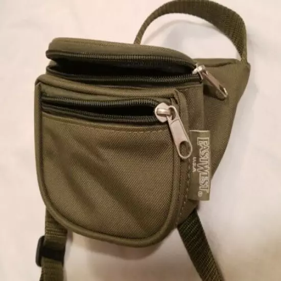 EastWest USA Fanny Pack Waist Bag Army Green Small Waist Pack 