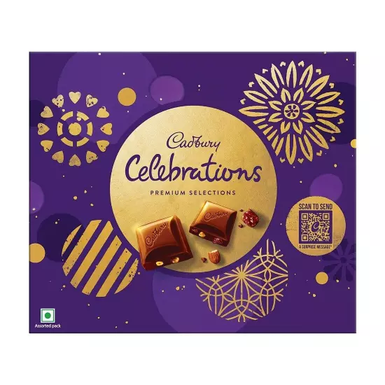 Cadbury Celebrations Premium Selections Chocolates Gift Pack, 268 g