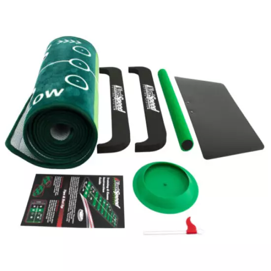 VariSpeed Golf Putting System - Practice 4 Different Speeds On One Mat!