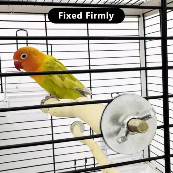 Bird Perch Stand Natural Wood Bird Cage Perch For Budgie, Finch, Parrot г/