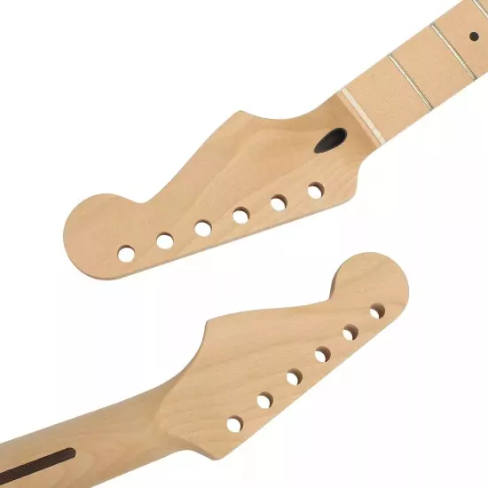 22 Frets Electric Guitar Neck Canada Maple Fretboard for DIY Fender ST Strat