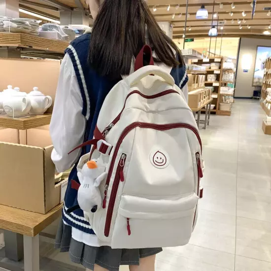  College Backpack Girl Travel Book Backpack Bag Women Men School Bags